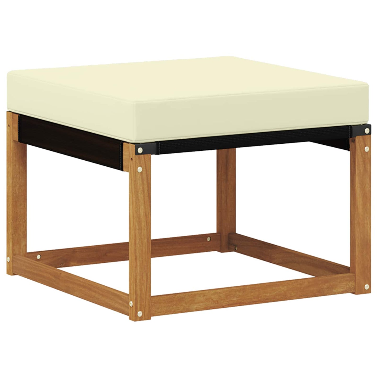 Outdoor-Sofagarnitur 9 Stk. Natur und Creme