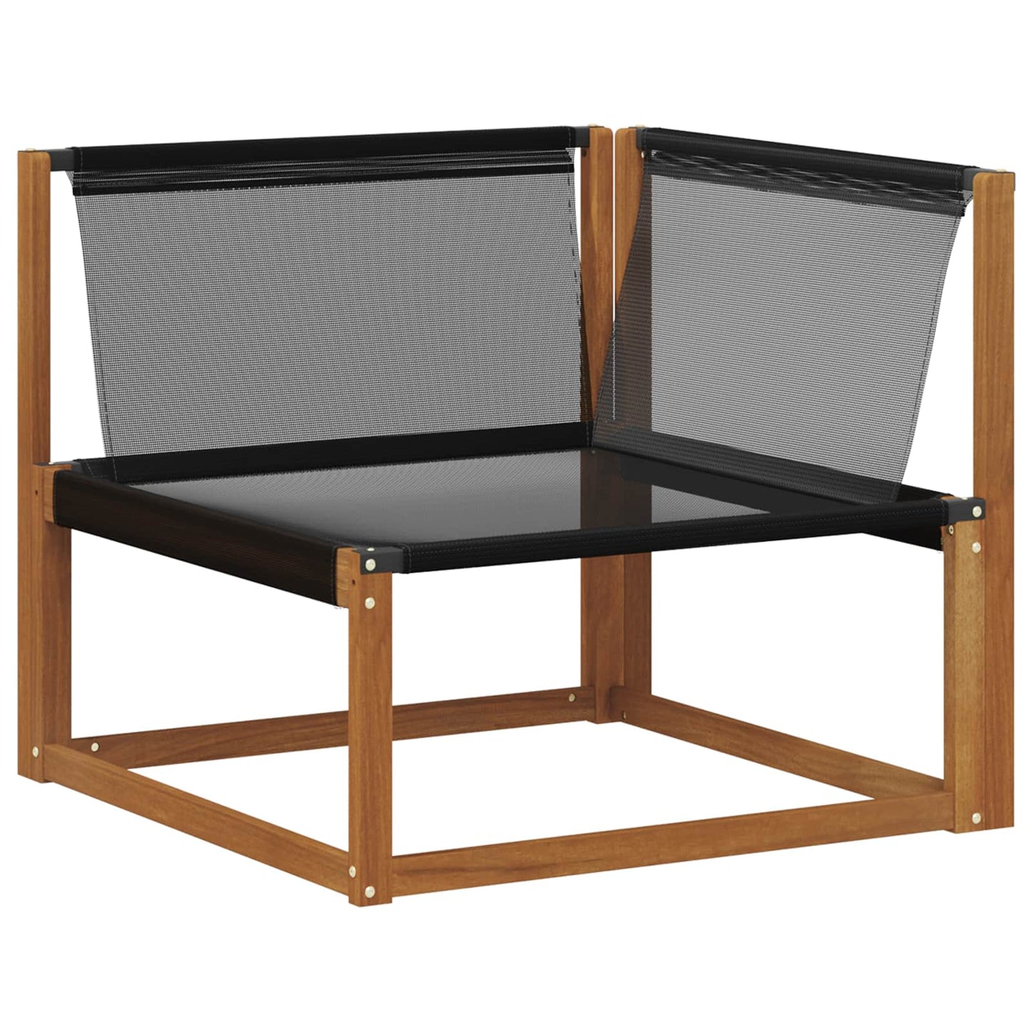 Outdoor-Sofagarnitur 6 stk. Natürlich und Hellgrau