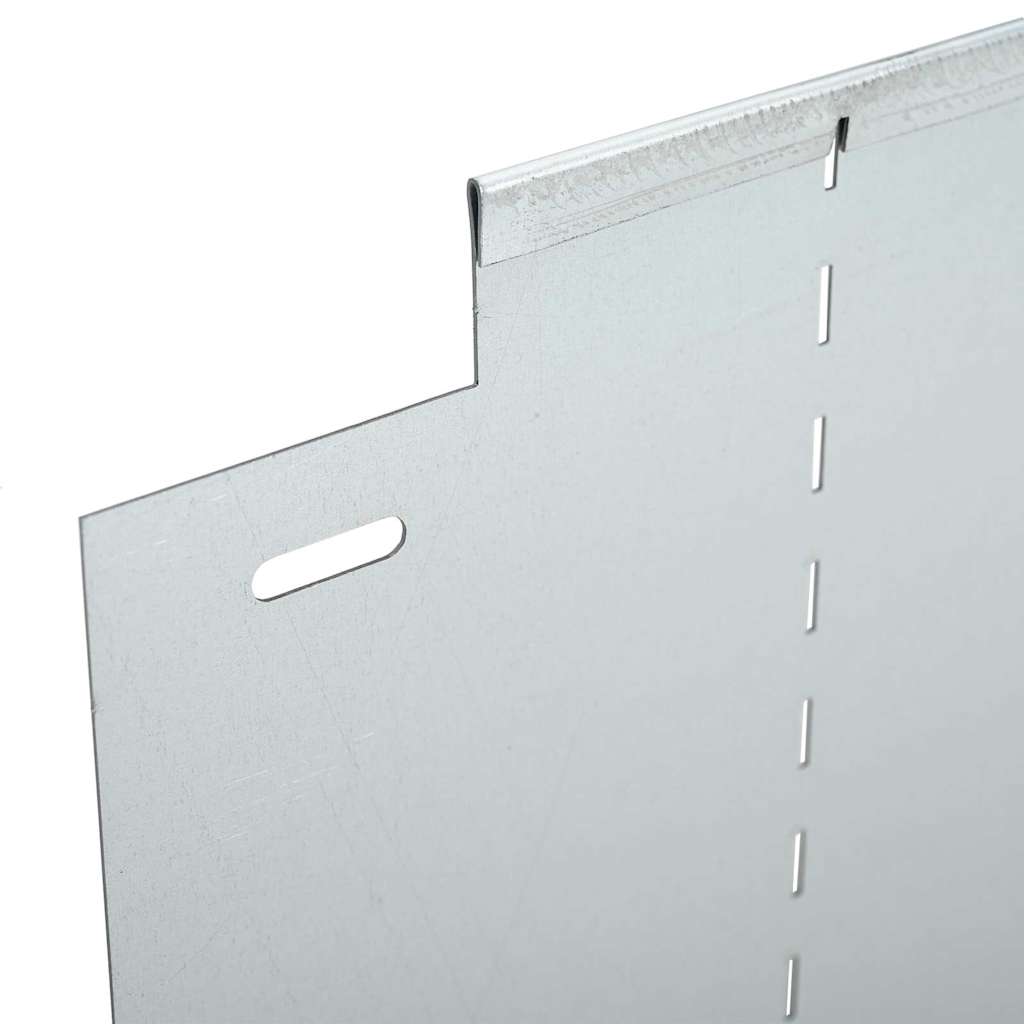 Rasenkanten 30 pcs Silber 100 x 25 x 0,07 cm Verzinkter Stahl