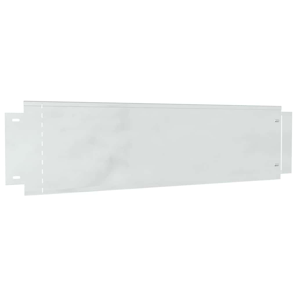 Rasenkanten 30 pcs Silber 100 x 25 x 0,07 cm Verzinkter Stahl