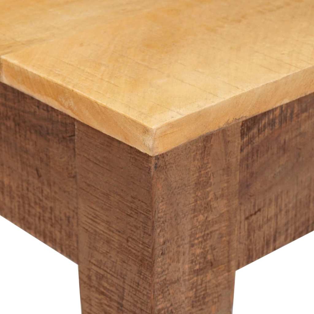 Couchtisch Braun 110 x 55 x 40 cm Massivholz Mango