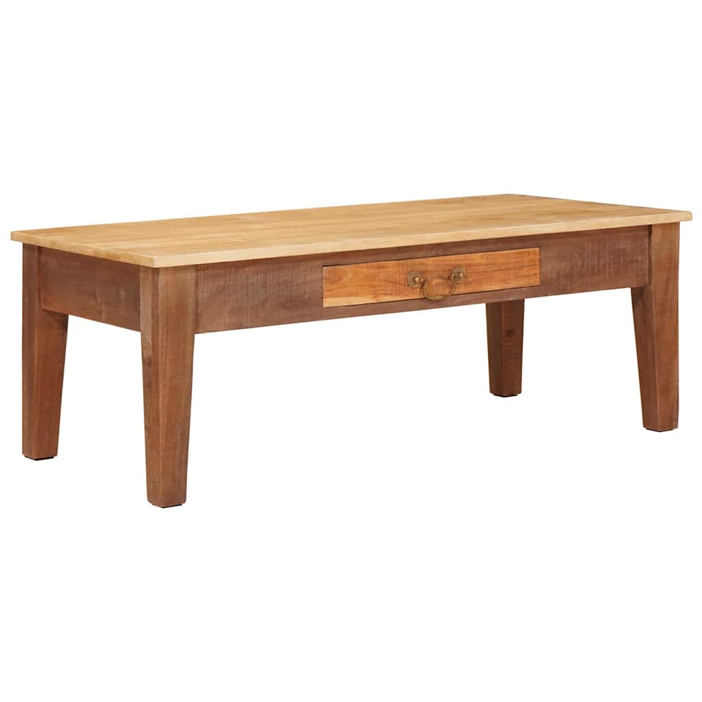 Couchtisch Braun 110 x 55 x 40 cm Massivholz Mango