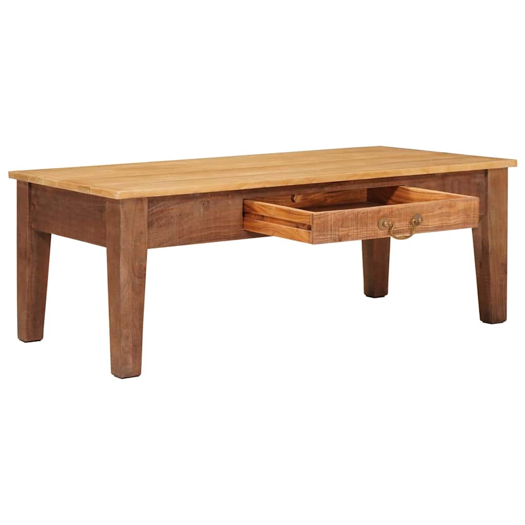 Couchtisch Braun 110 x 55 x 40 cm Massivholz Mango