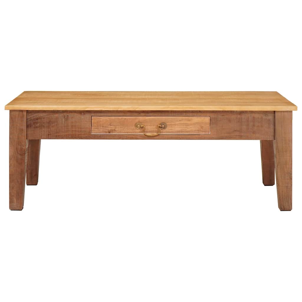 Couchtisch Braun 110 x 55 x 40 cm Massivholz Mango