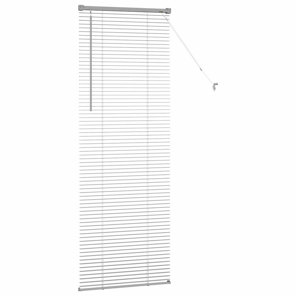 Venezianische Jalousien Silber 175 x 60 cm Aluminium