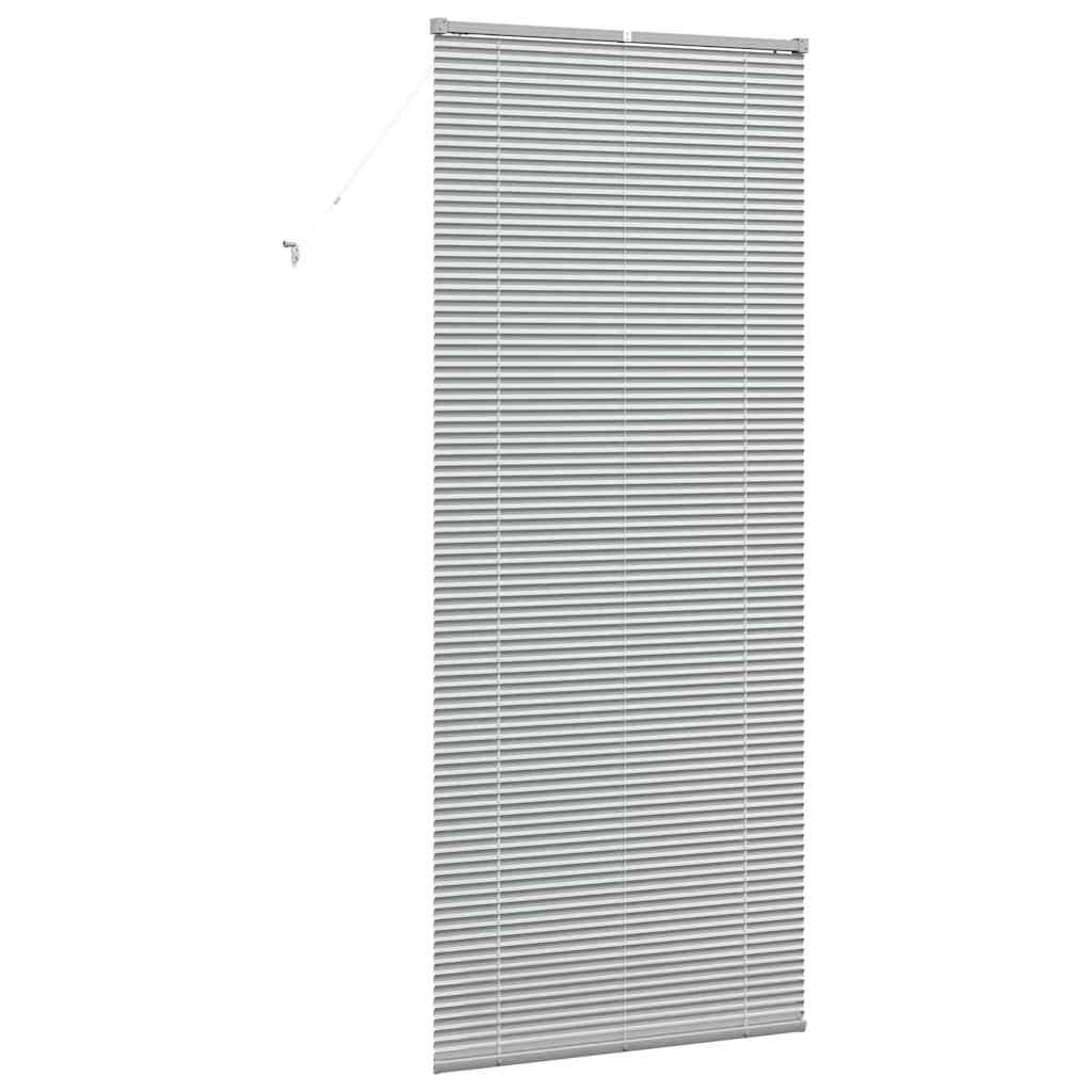 Venezianische Jalousien Silber 220 x 85 cm Aluminium