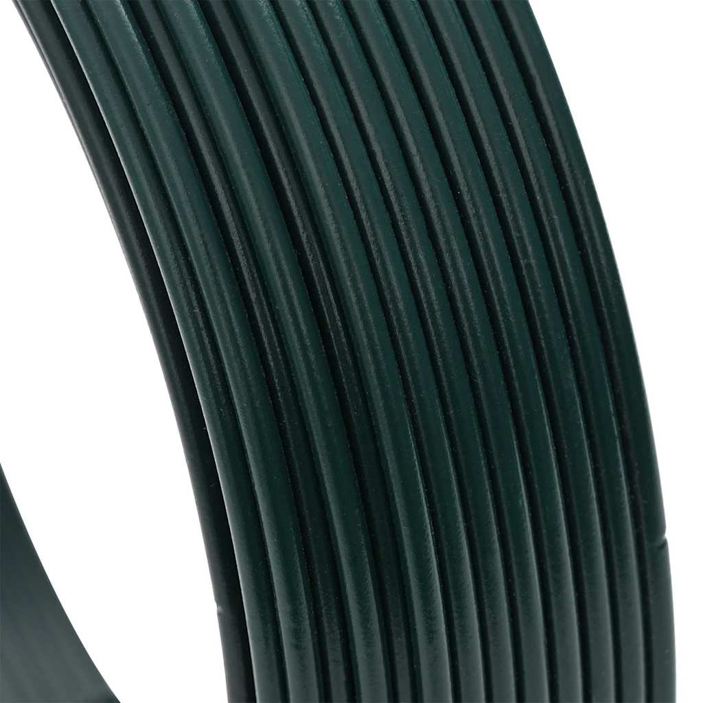 Zaunbindedraht Grün 25 m PVC