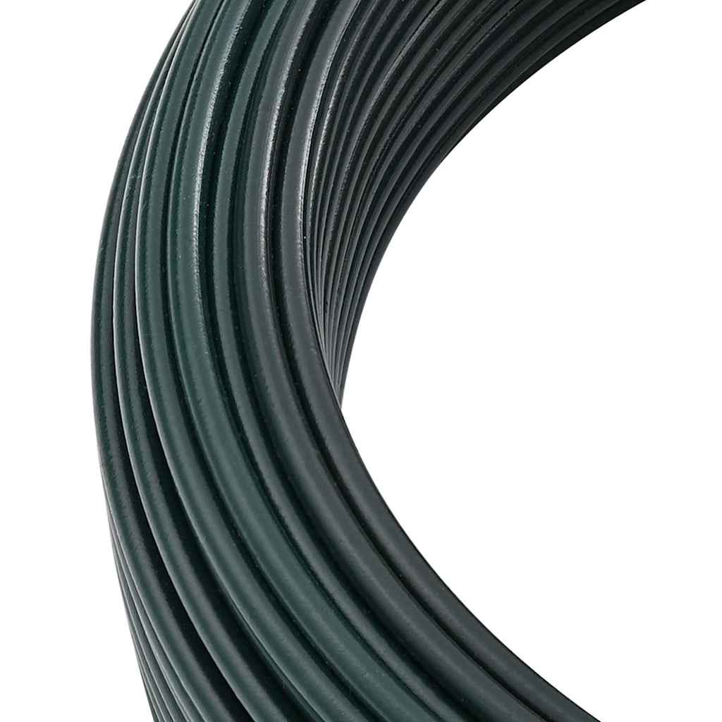 Zaunbindedraht Grün 33 m PVC