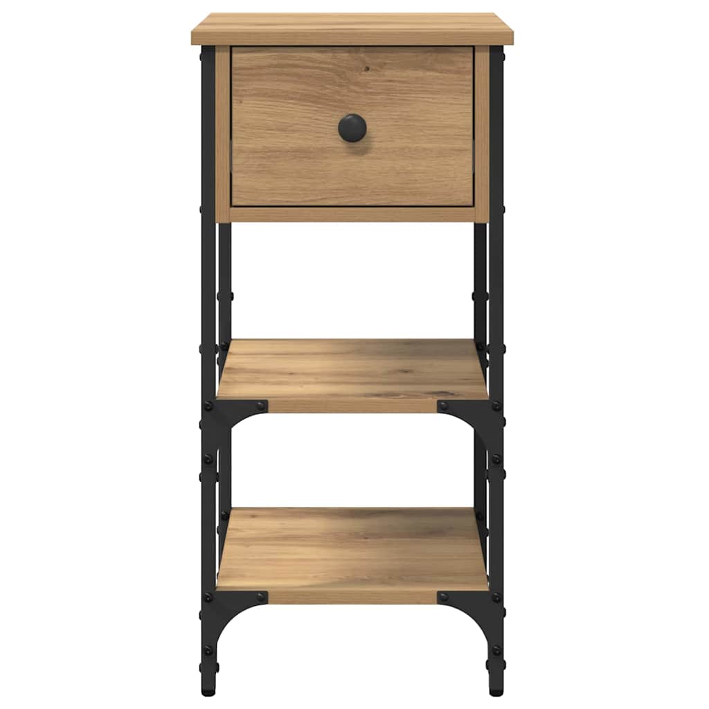 Nachttisch Braun 33,5 x 36 x 70 cm Holzwerkstoff