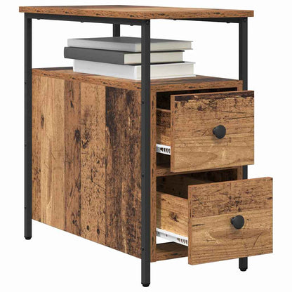 Nachttisch Altholz 30 x 60 x 60 cm Holzwerkstoff