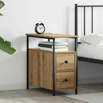 Nachttisch Artisan-Eiche 30 x 60 x 60 cm Holzwerkstoff