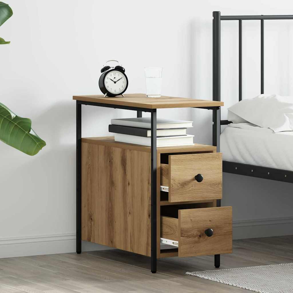 Nachttisch Artisan-Eiche 30 x 60 x 60 cm Holzwerkstoff