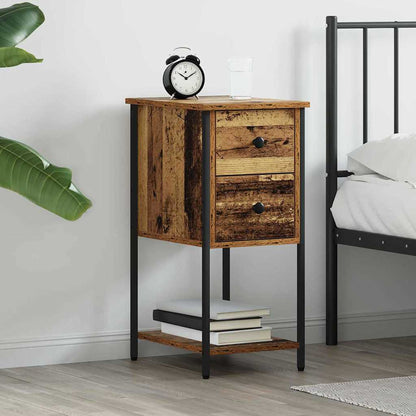 Nachttisch Altholz 32 x 42 x 70 cm Holzwerkstoff