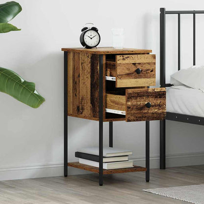 Nachttisch Altholz 32 x 42 x 70 cm Holzwerkstoff