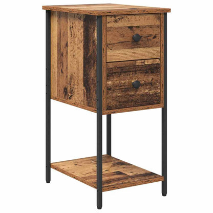 Nachttisch Altholz 32 x 42 x 70 cm Holzwerkstoff