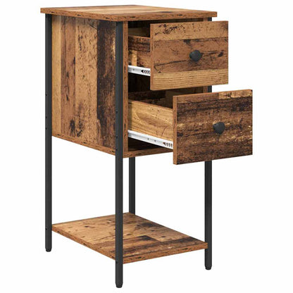 Nachttisch Altholz 32 x 42 x 70 cm Holzwerkstoff