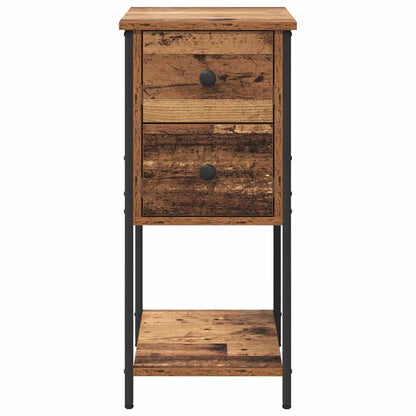 Nachttisch Altholz 32 x 42 x 70 cm Holzwerkstoff