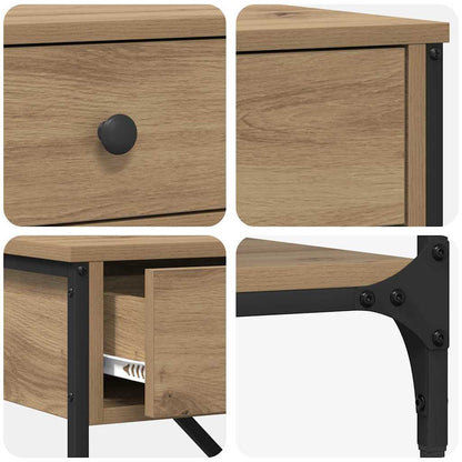 Konsolentisch Braun 75 x 34,5 x 75 cm Holz