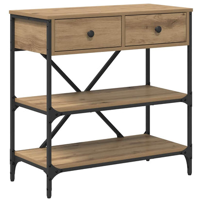 Konsolentisch Braun 75 x 34,5 x 75 cm Holz