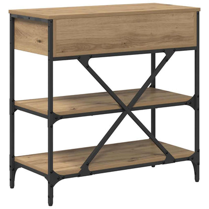 Konsolentisch Braun 75 x 34,5 x 75 cm Holz