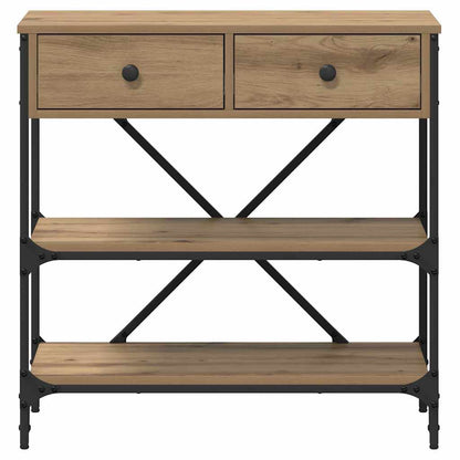 Konsolentisch Braun 75 x 34,5 x 75 cm Holz