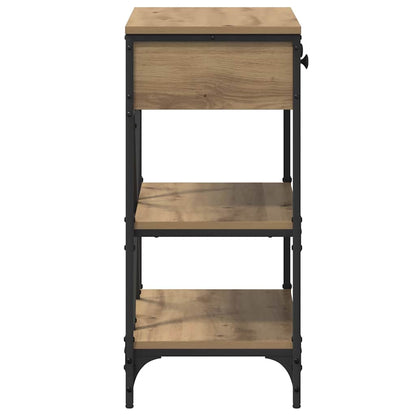 Konsolentisch Braun 75 x 34,5 x 75 cm Holz