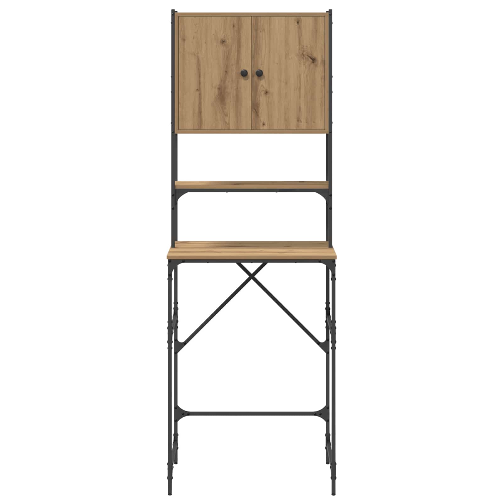 Waschmaschinen-Schrank Artisan-Eiche 68 x 48,5 x 194 cm