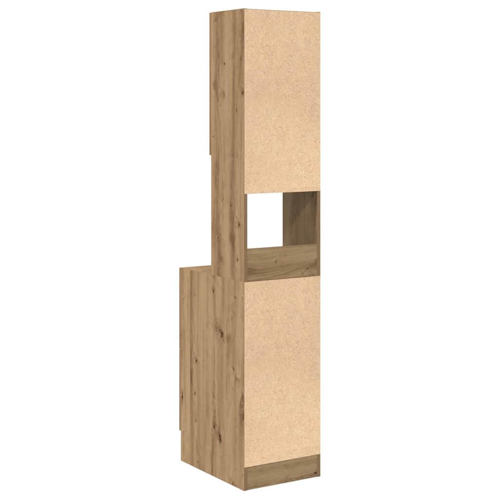Küchenbuffet Artisan-Eiche 32 x 50 x 180 cm