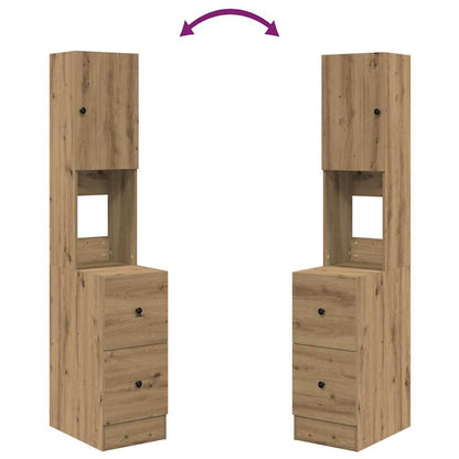 Küchenbuffet Artisan-Eiche 32 x 50 x 180 cm