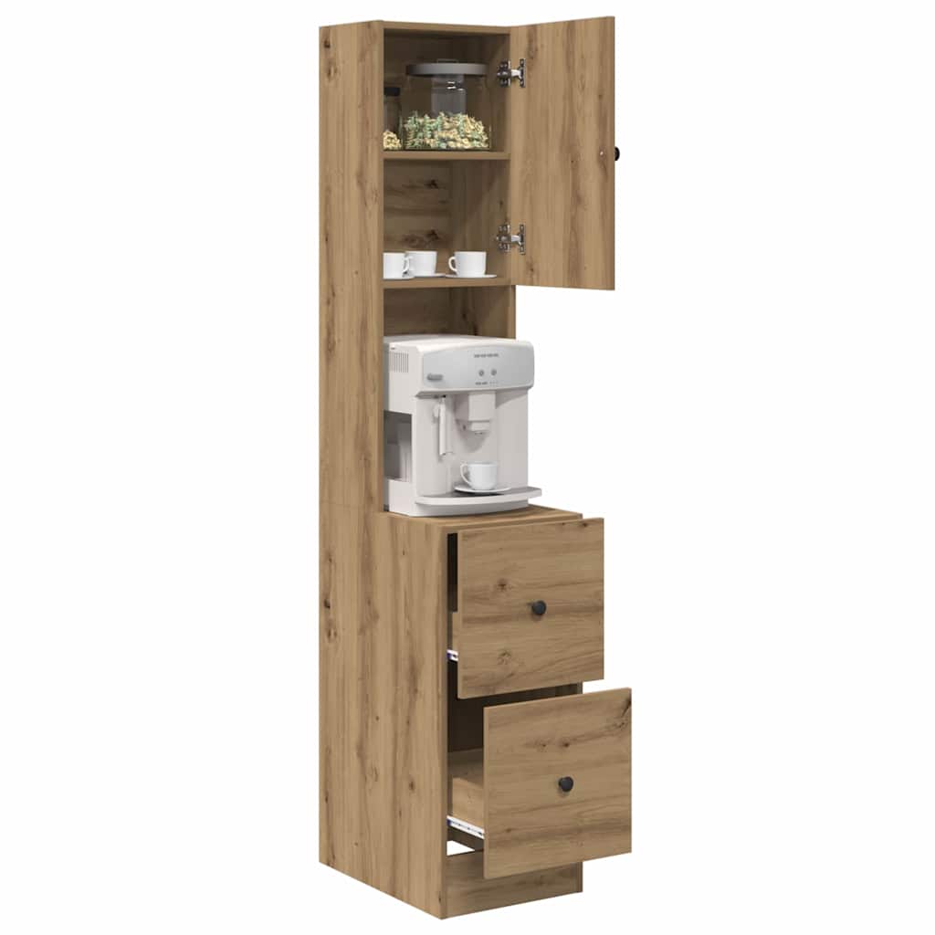 Küchenbuffet Artisan-Eiche 32 x 50 x 180 cm