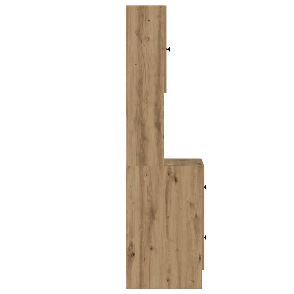 Küchenbuffet Artisan-Eiche 32 x 50 x 180 cm