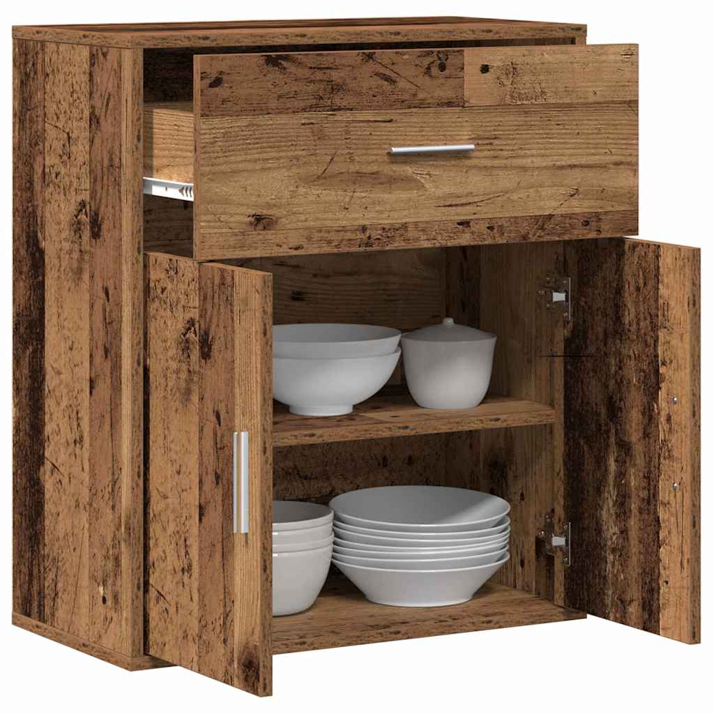 Sideboard Altholz 60 x 31 x 70 cm Holzwerkstoff