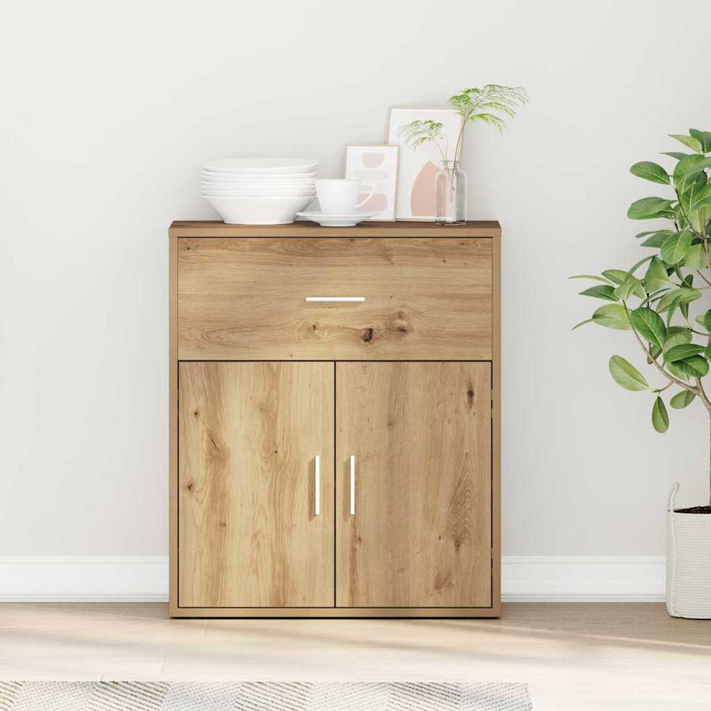 Sideboard Artisan-Eiche 60 x 31 x 70 cm Holzwerkstoff