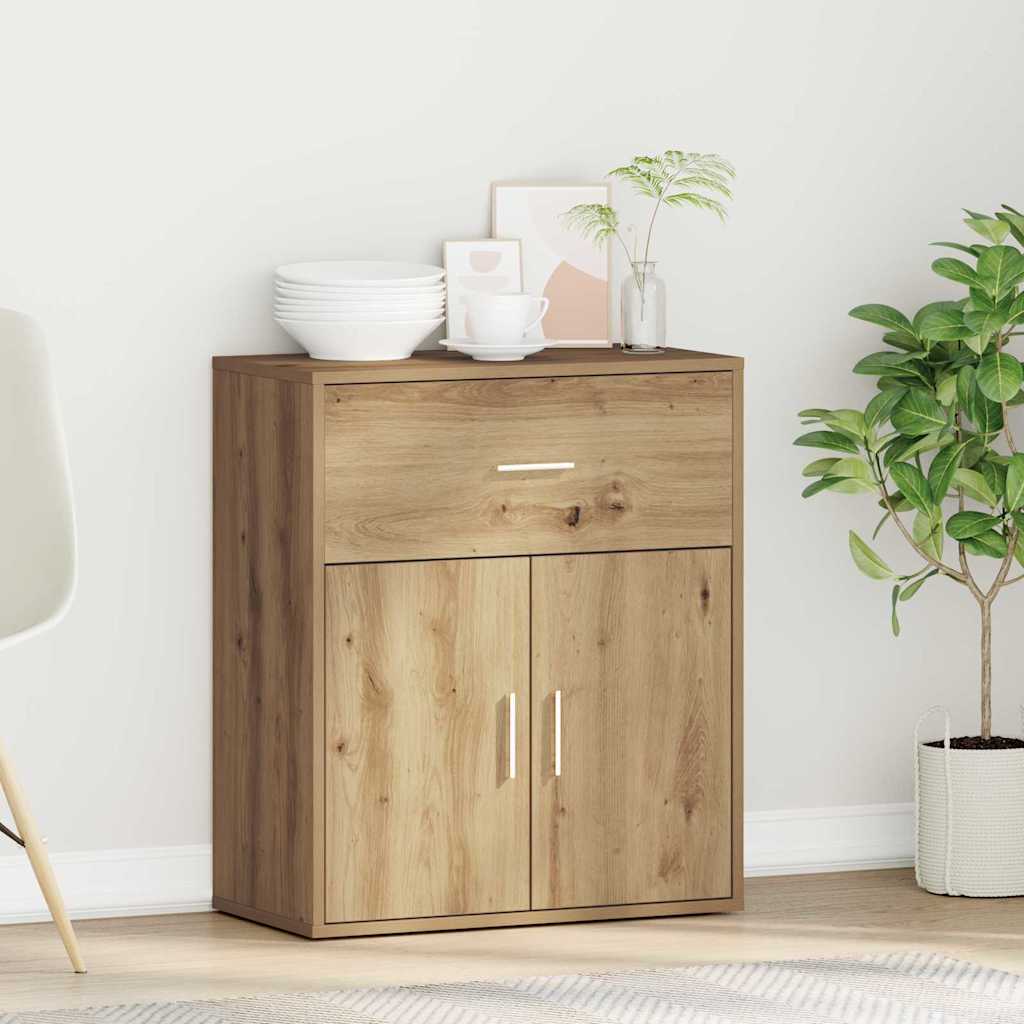 Sideboard Artisan-Eiche 60 x 31 x 70 cm Holzwerkstoff