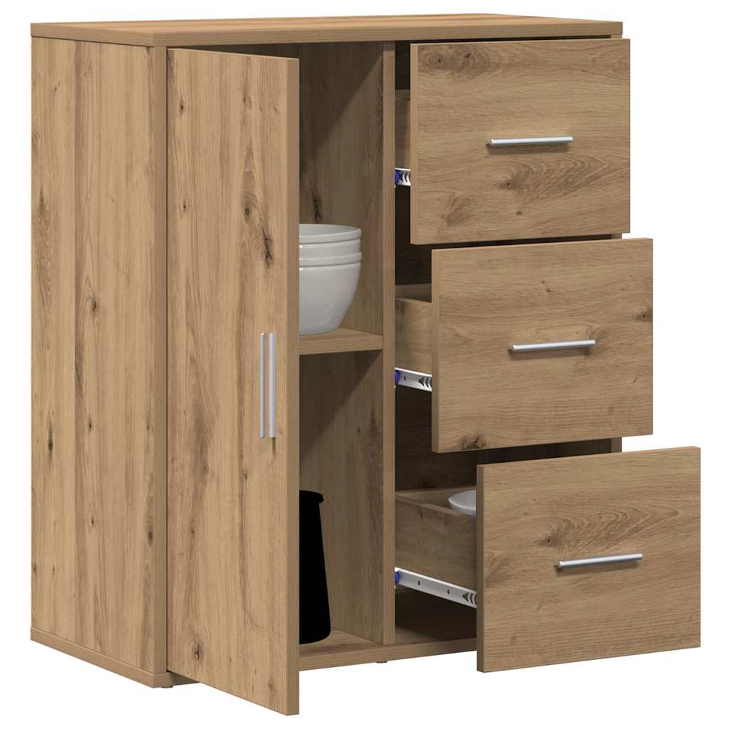 Sideboard Artisan-Eiche 60 x 31 x 70 cm Holzwerkstoff