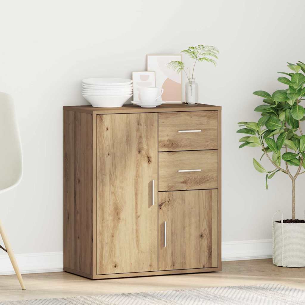 Sideboard Artisan-Eiche 60 x 31 x 70 cm Holzwerkstoff