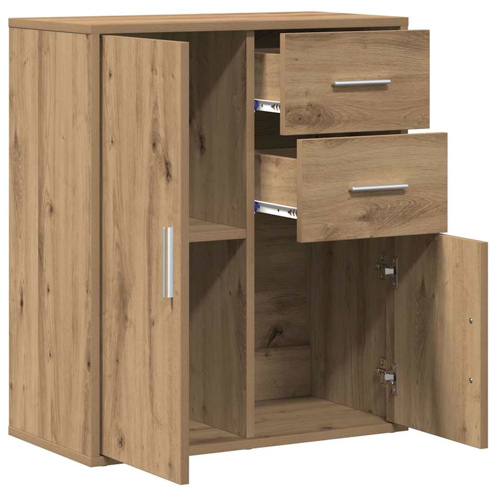 Sideboard Artisan-Eiche 60 x 31 x 70 cm Holzwerkstoff