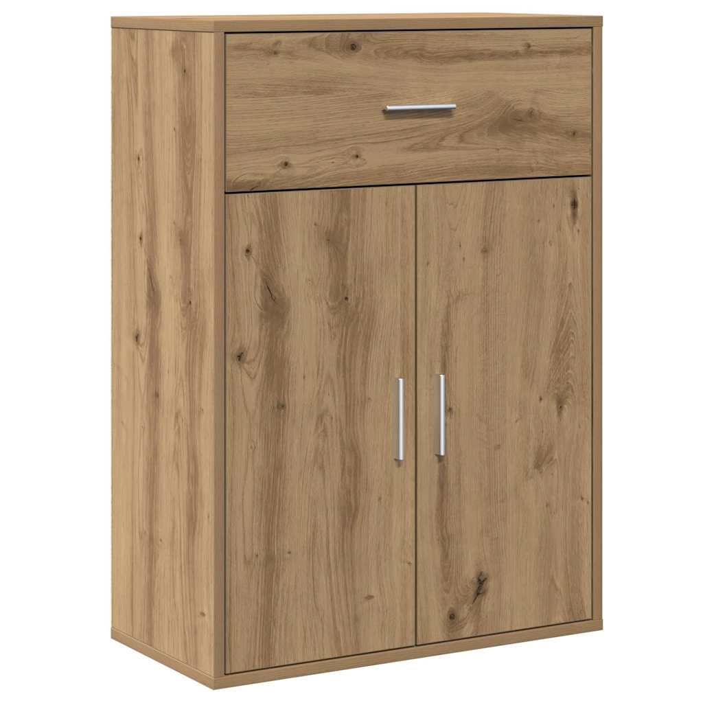 Sideboard Artisan-Eiche 60 x 30 x 84 cm Holzwerkstoff
