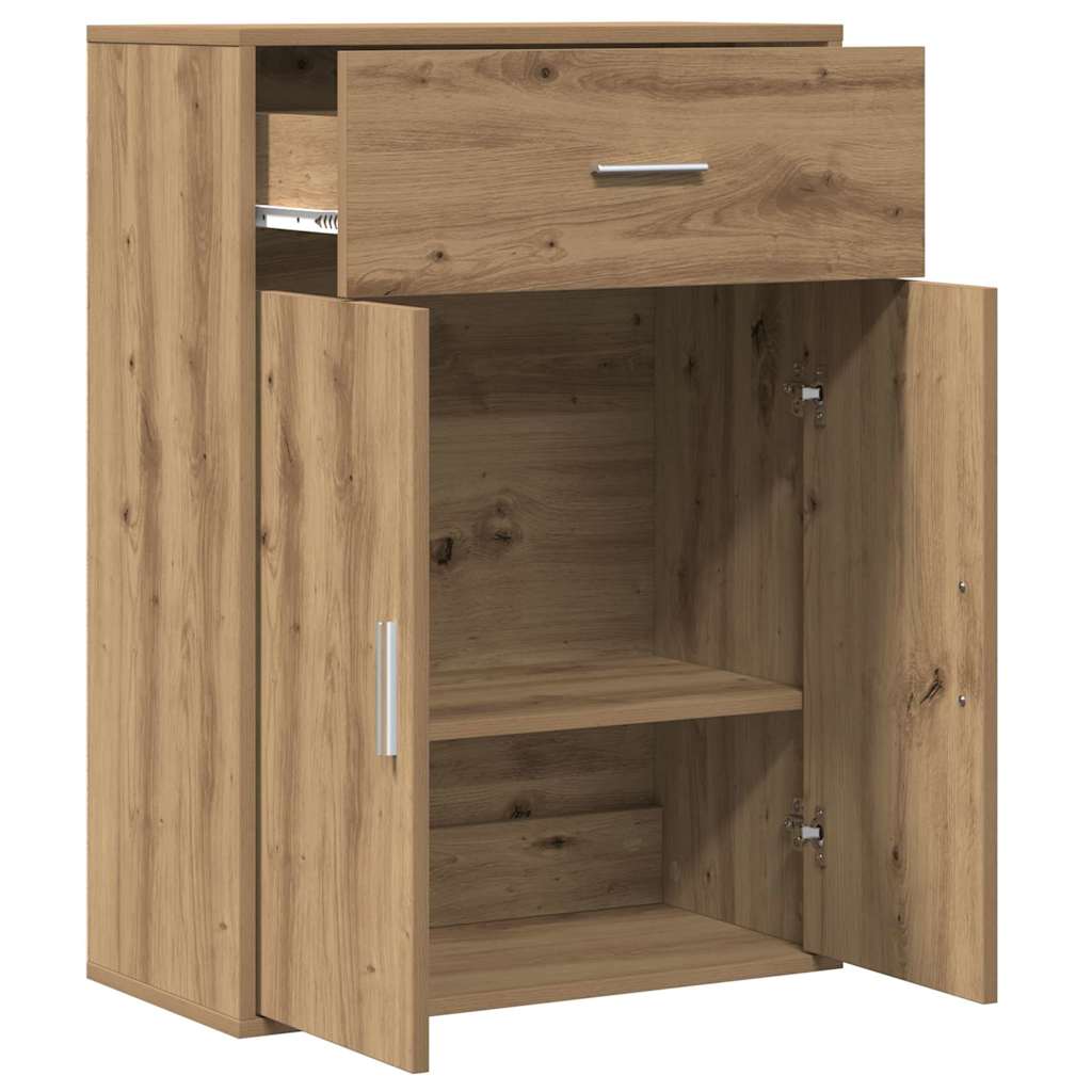 Sideboard Artisan-Eiche 60 x 30 x 84 cm Holzwerkstoff