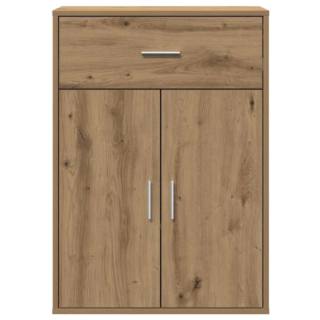 Sideboard Artisan-Eiche 60 x 30 x 84 cm Holzwerkstoff