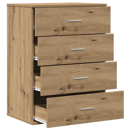 Sideboard Artisan-Eiche 60 x 39 x 80 cm Holzwerkstoff