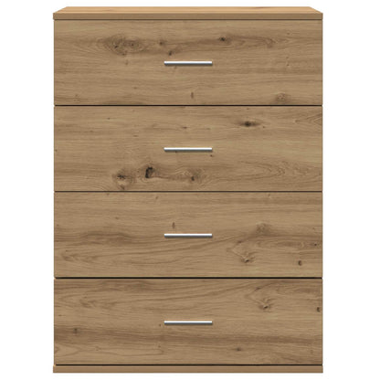 Sideboard Artisan-Eiche 60 x 39 x 80 cm Holzwerkstoff