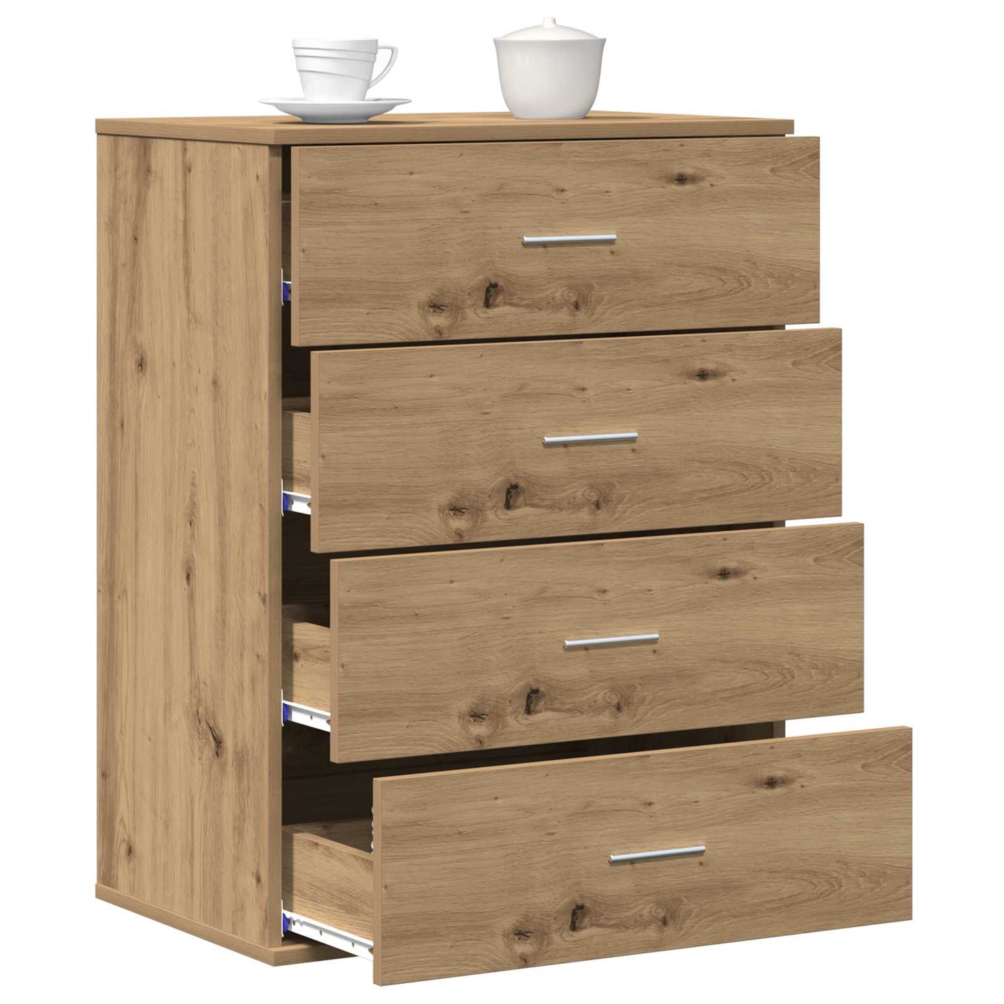Sideboard Artisan-Eiche 60 x 39 x 80 cm Holzwerkstoff