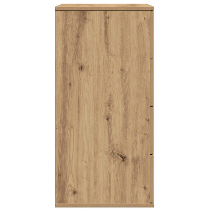 Sideboard Artisan-Eiche 60 x 39 x 80 cm Holzwerkstoff