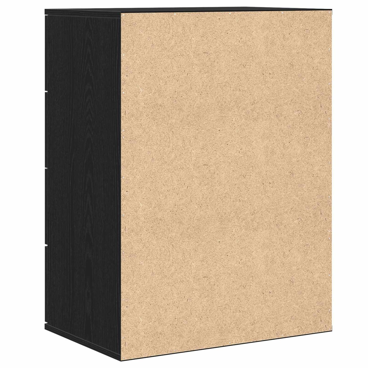 Sideboard Schwarz Eichen-Optik 60 x 39 x 80 cm Holzwerkstoff