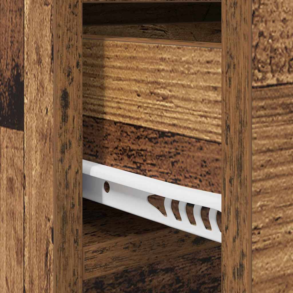 Flurmöbel-Set 4 Stk. Altholz 90 x 31 x 46,5 cm Holzwerkstoff