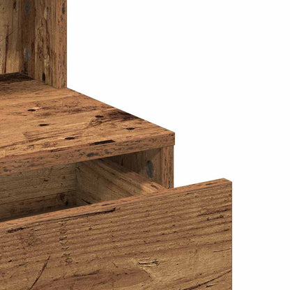 Schminktisch Altholz 80 x 41 x 134,5 cm Holzwerkstoff