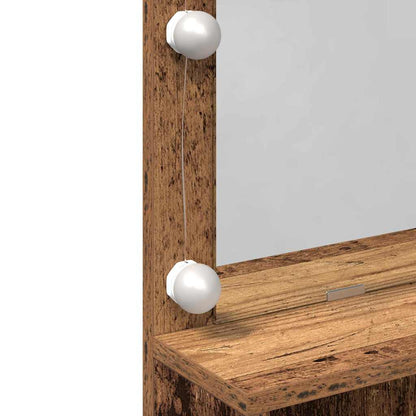 Schminktisch Altholz 80 x 41 x 134,5 cm Holzwerkstoff