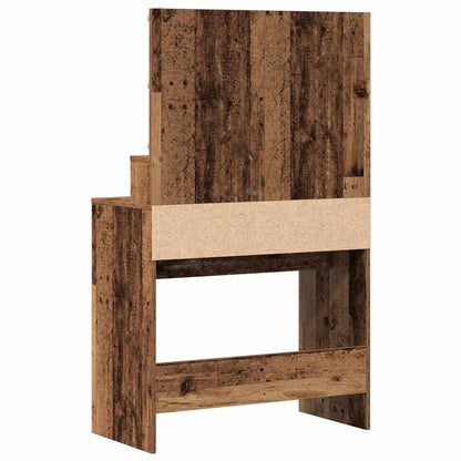 Schminktisch Altholz 80 x 41 x 134,5 cm Holzwerkstoff