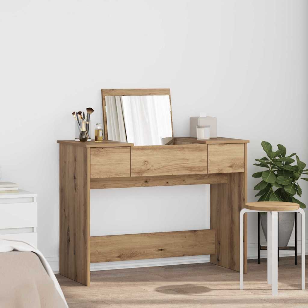 Kosmetiktisch Artisan-Eiche 100 x 45 x 76 cm